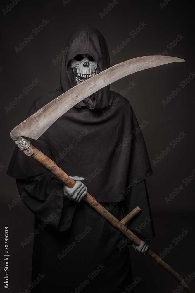 Grim reaper. Death. Halloween Stock Photo | Adobe Stock