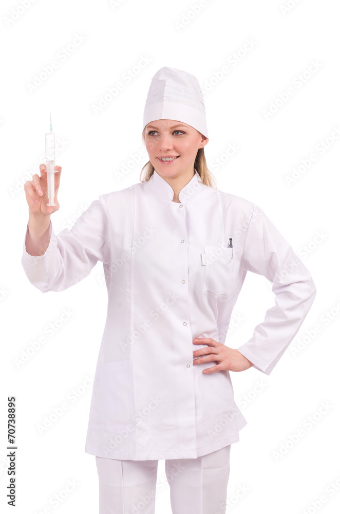 Woman doctor in medical concept Woman doctor in medical concept