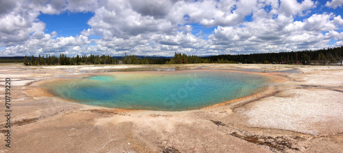 Excelsior Geyser in Yellowstone national park