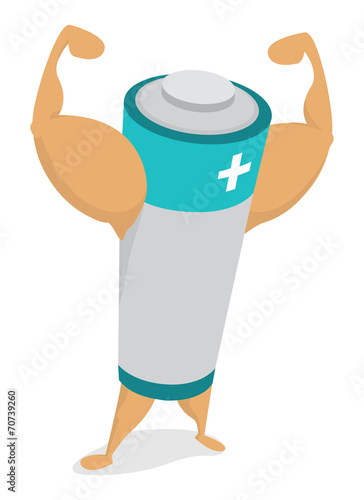 Power from muscle energy battery