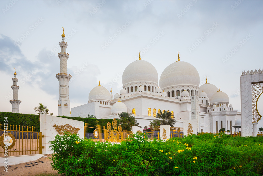 Obraz premium The Shaikh Zayed Mosque