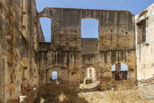 Ruins of factory in Spain
