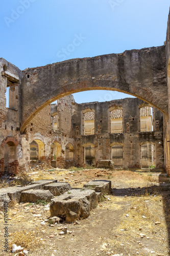 Ruins of factory in Spain