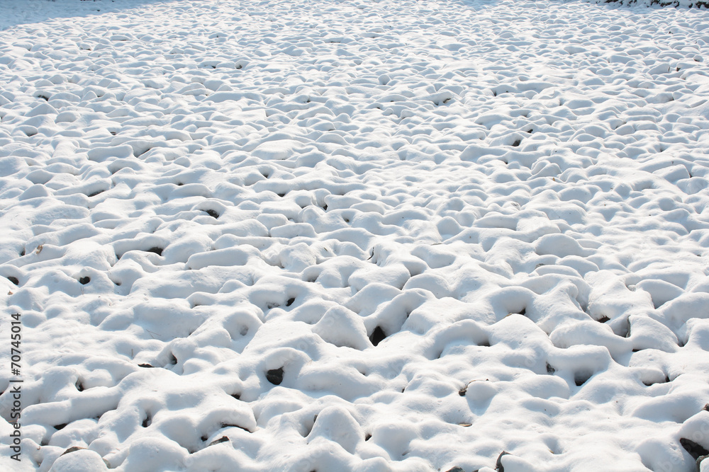 Obraz premium Snow Mounds