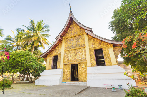 Wat Xieng thong temple Luang Pra bang  Laos