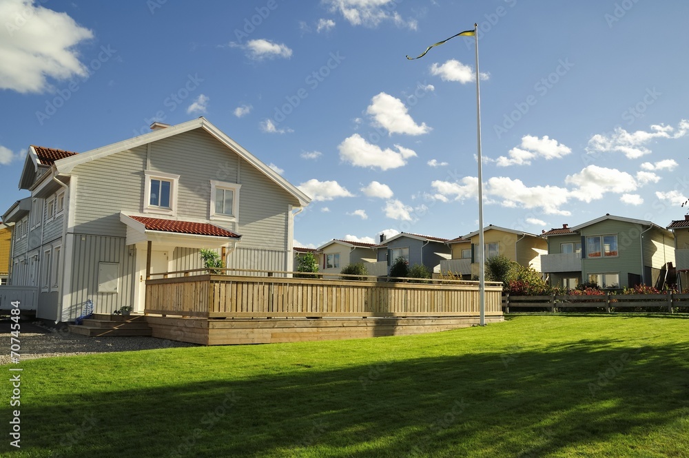 Obraz premium Swedish housing