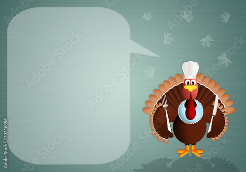 Wallpaper Mural Turkey chef background Torontodigital.ca
