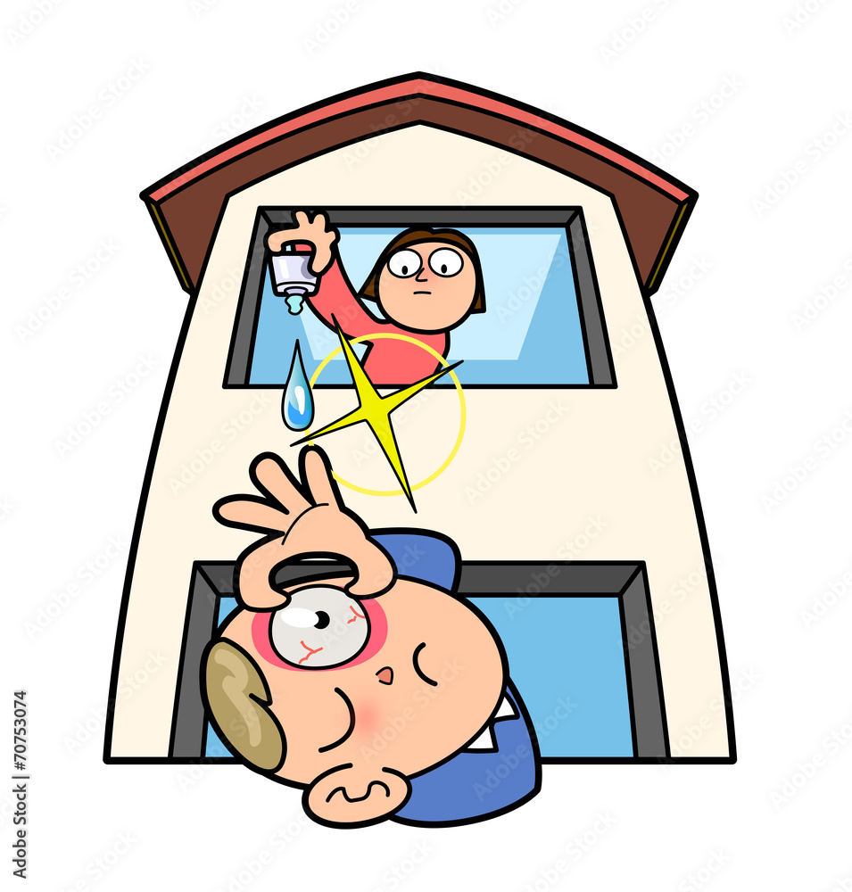 Proverb-From the second floor drop the eye drops Stock Vector | Adobe Stock Proverb-From the second floor drop the eye drops Stock Vector | Adobe Stock