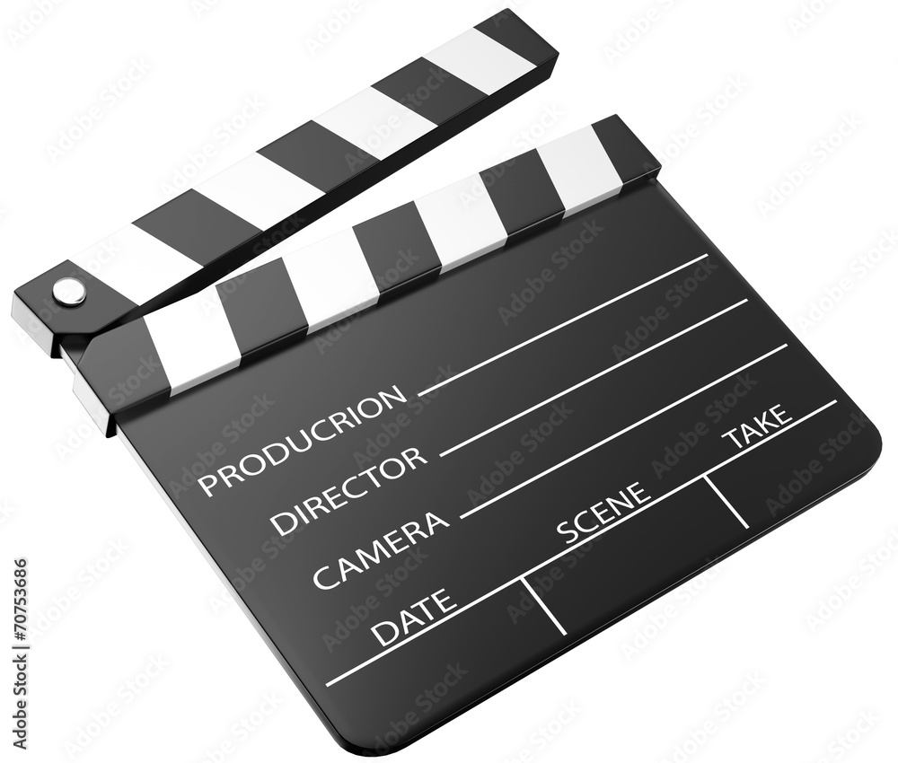 Fototapeta premium Filmklappe