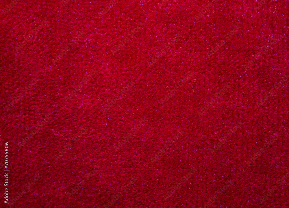 red soft wool fabric background red soft wool fabric background
