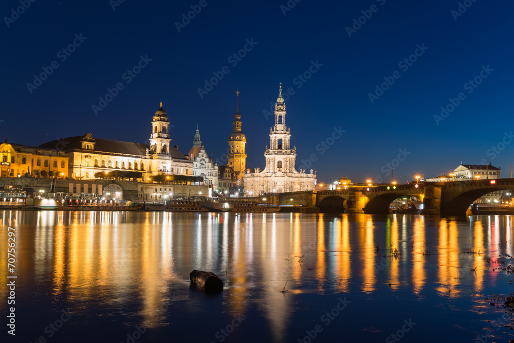 Dresden at the Elbe, Germany