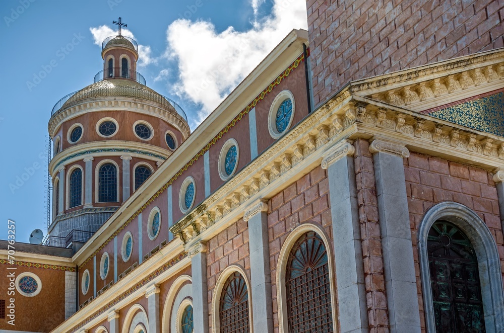 Obraz premium Santuario della Madonna Nera di Tindari,Messina.