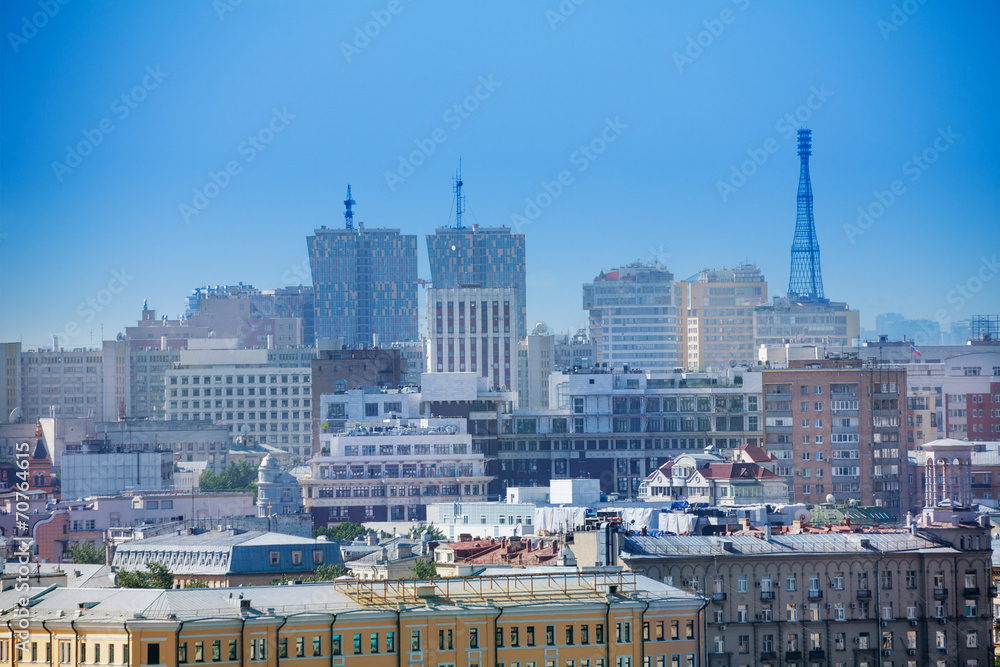 View from Kremlin to Zamoskvorechie  Paveletskaya