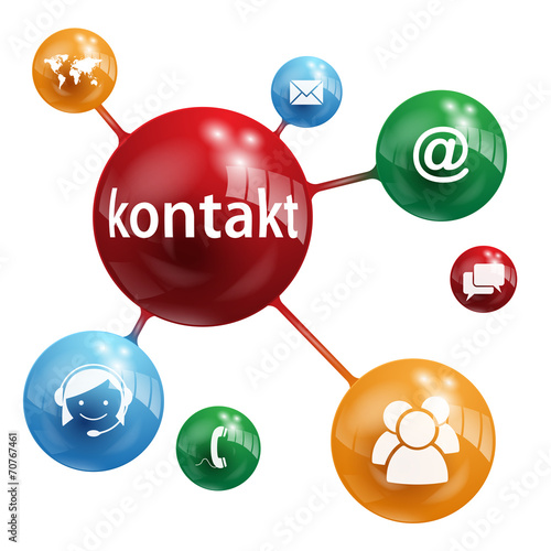 KONTAKT Knopf (Kundenservice Hotline Rufen Sie Uns Web Button)