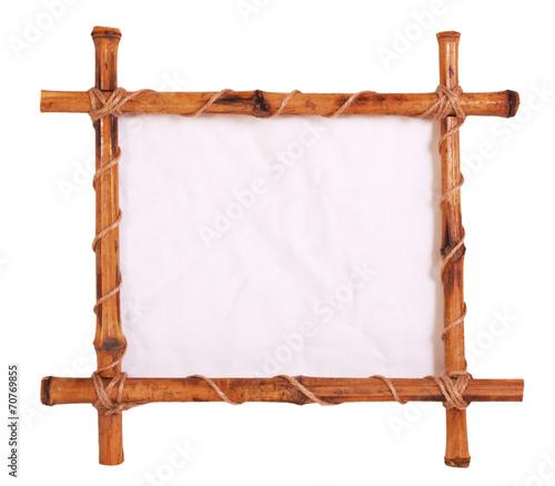 frame made of bamboo