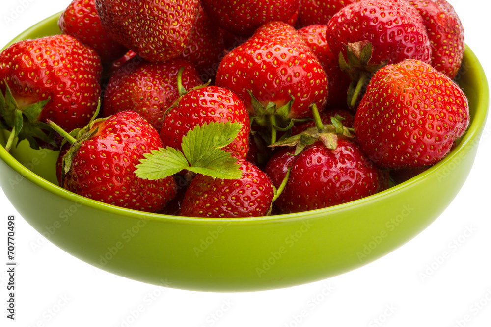 Strawberry in the bowl Strawberry in the bowl