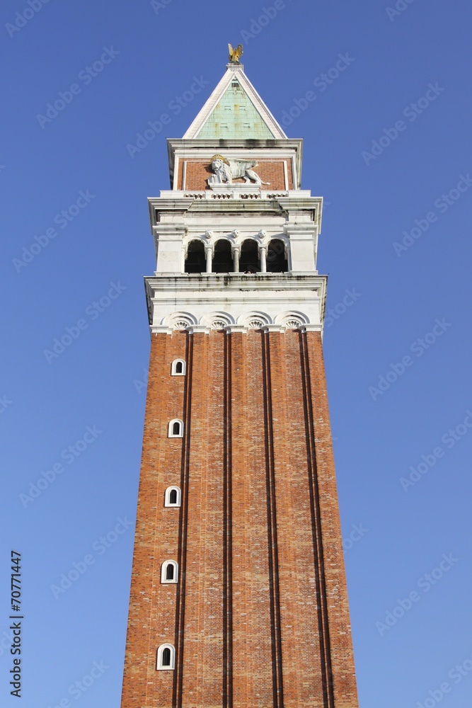 San Marco tower in Venice, Italy