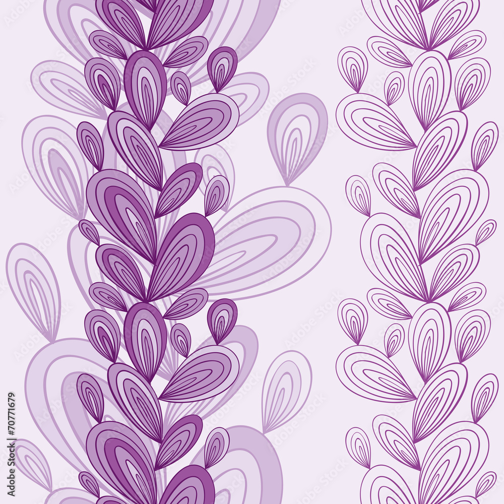 Exotic floral seamless pattern. Exotic floral seamless pattern.