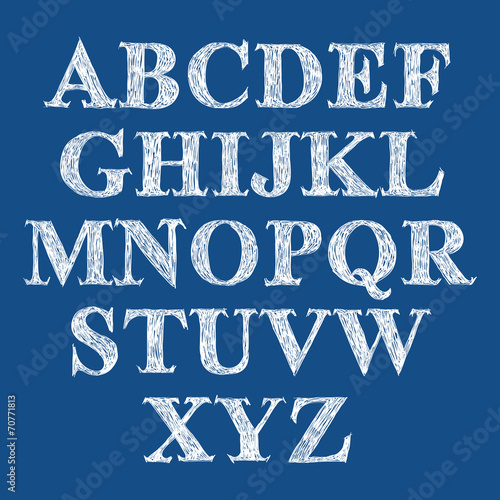 Scribble handwritten font, ...