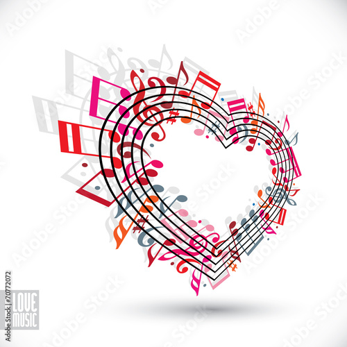 I love music concept.