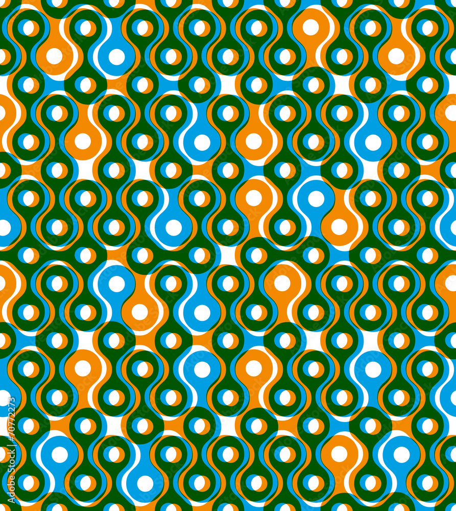 Polka dot seamless pattern with rounded geometric figures, black Polka dot seamless pattern with rounded geometric figures, black