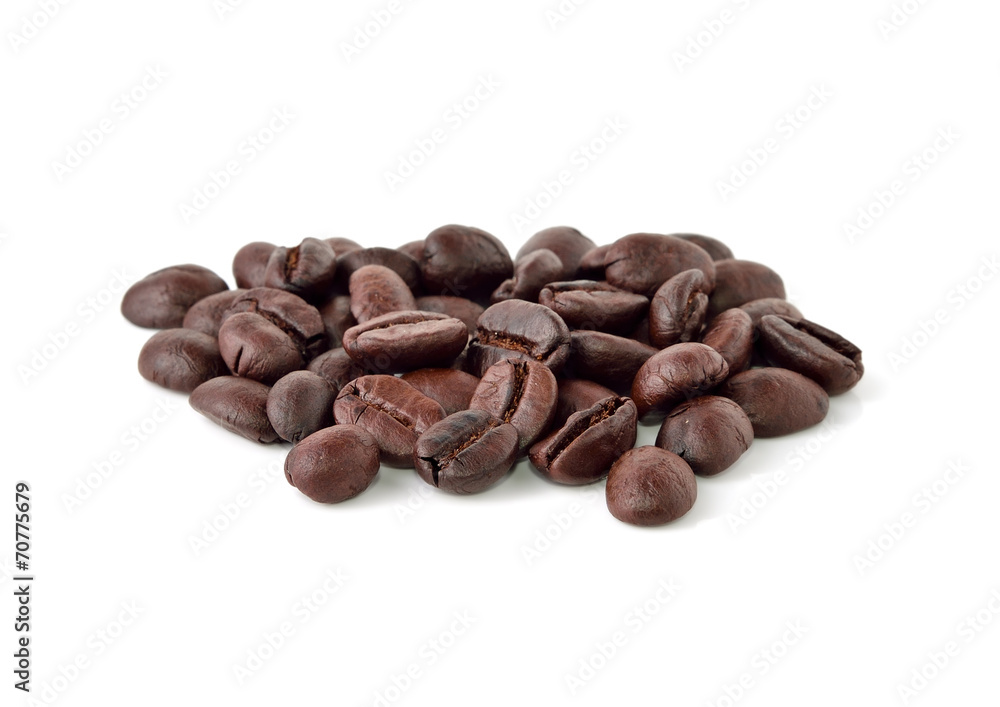 Coffee bean isolated on white background Coffee bean isolated on white background