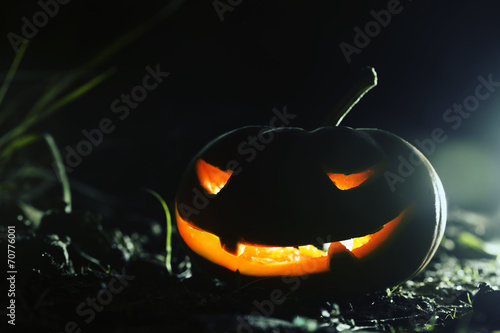 Jack o lantern Halloween background