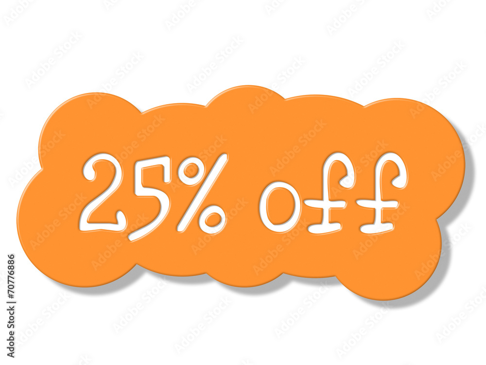Twenty Five Percent Represents Cheap Savings And Sale Twenty Five Percent Represents Cheap Savings And Sale