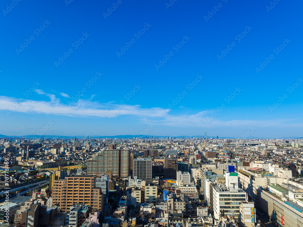Osaka city view, Japan