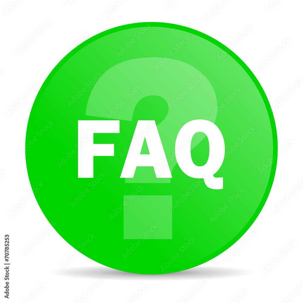 faq internet icon
