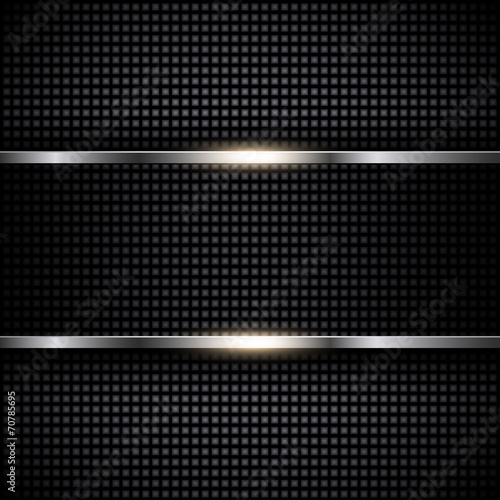 Abstract metal template background design