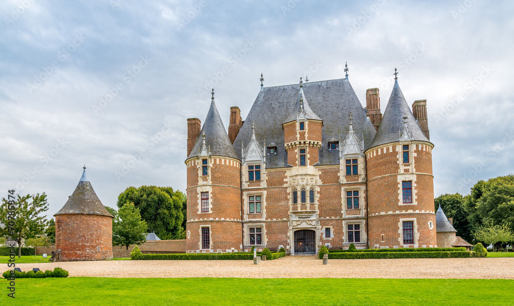 Naklejka premium Castle Martainville