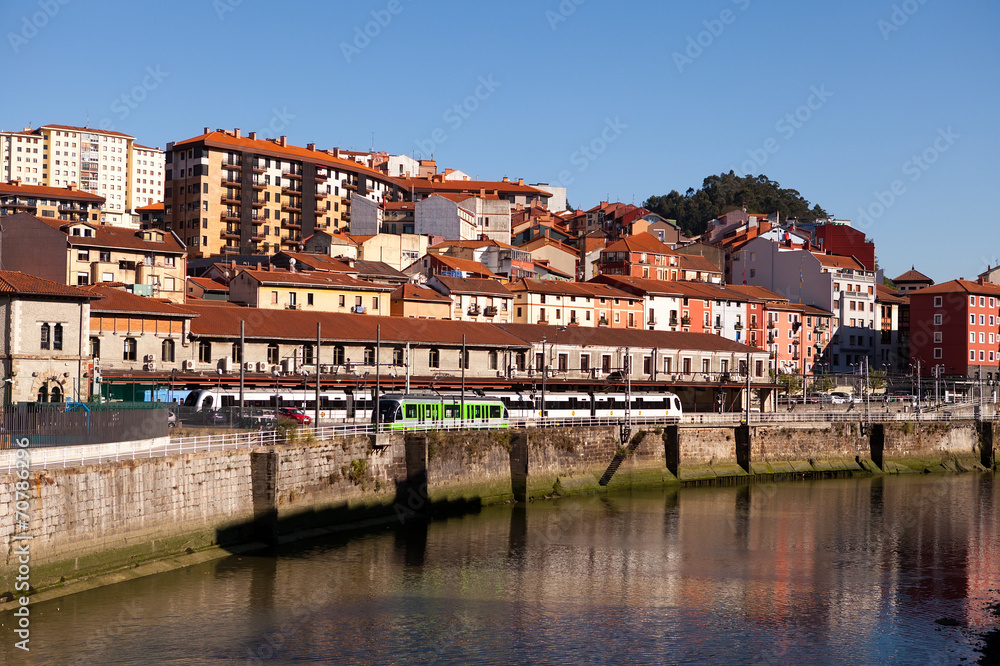 River Nervion, Bilbao, Spain