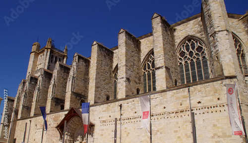 Obraz na płótnie Cathédrale de Condom en Armagnac