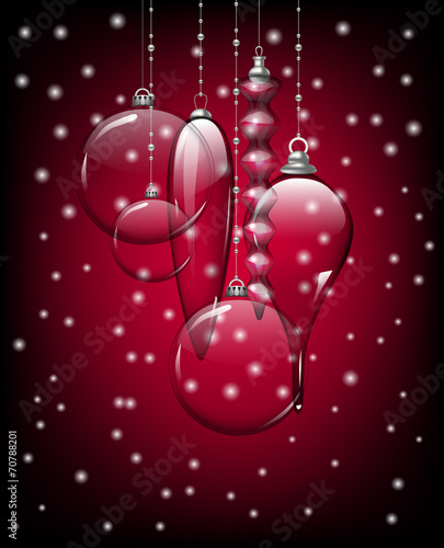 Christmas baubles