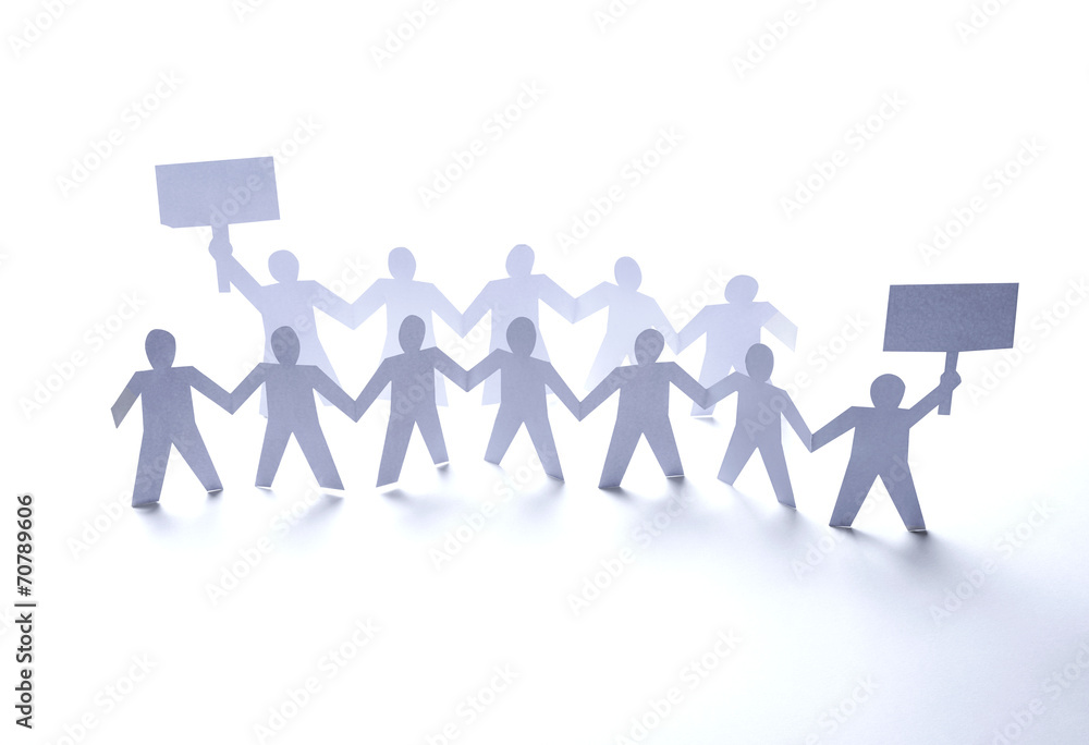 paper people community rally protest paper people community rally protest