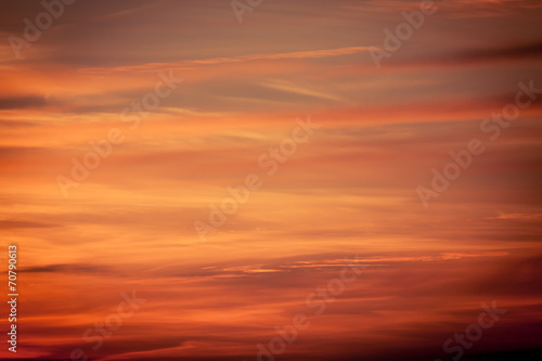 Fototapeta Naklejka Na Ścianę i Meble -  Dramatic sunset as sky background