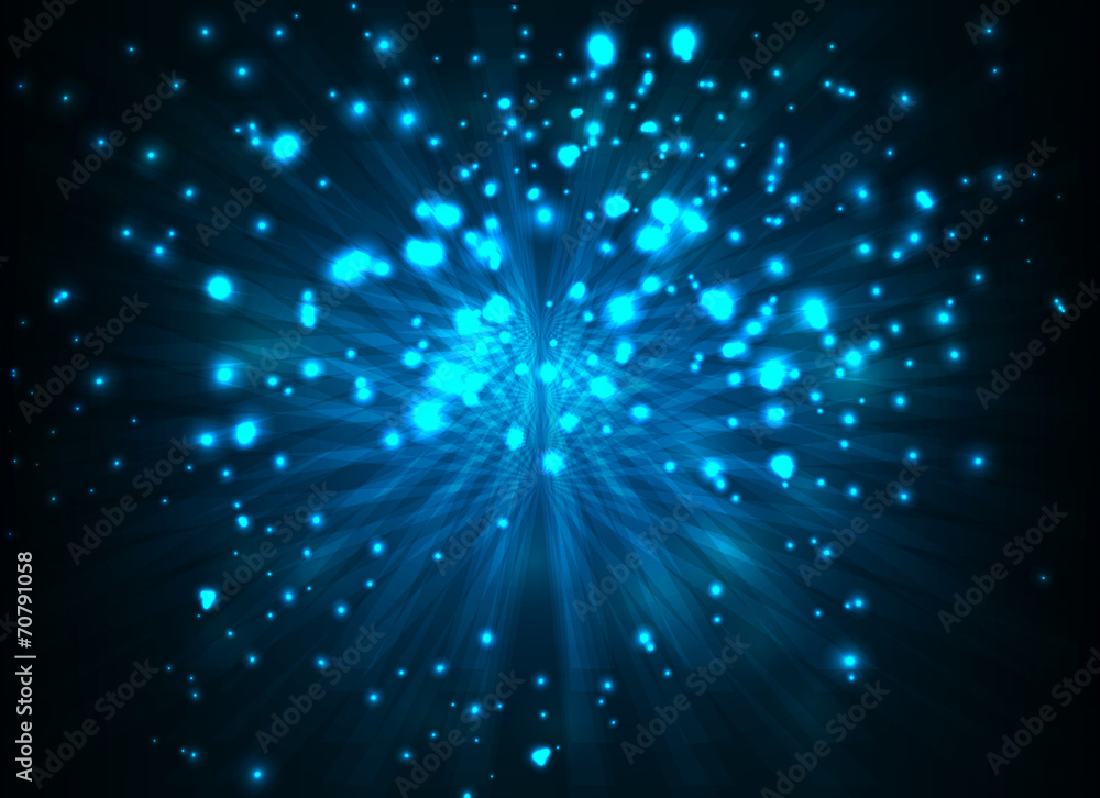 Abstract digital blue light effect background Abstract digital blue light effect background