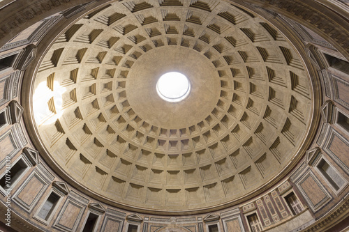 Pantheon Interior in Rome