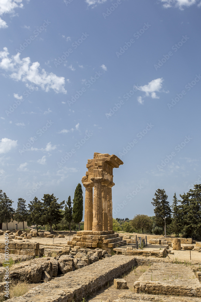 Santuario delle divinità Ctonie e Tempio dei Dioscuri - Agrigent
