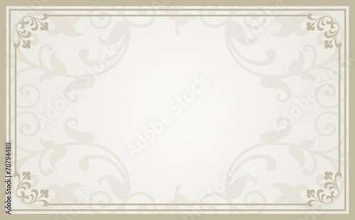 wedding card design, paisley floral pattern , India