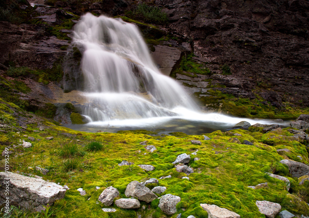 Obraz premium Creek in Hibiny mountains