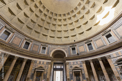 Pantheon Interior in Rome