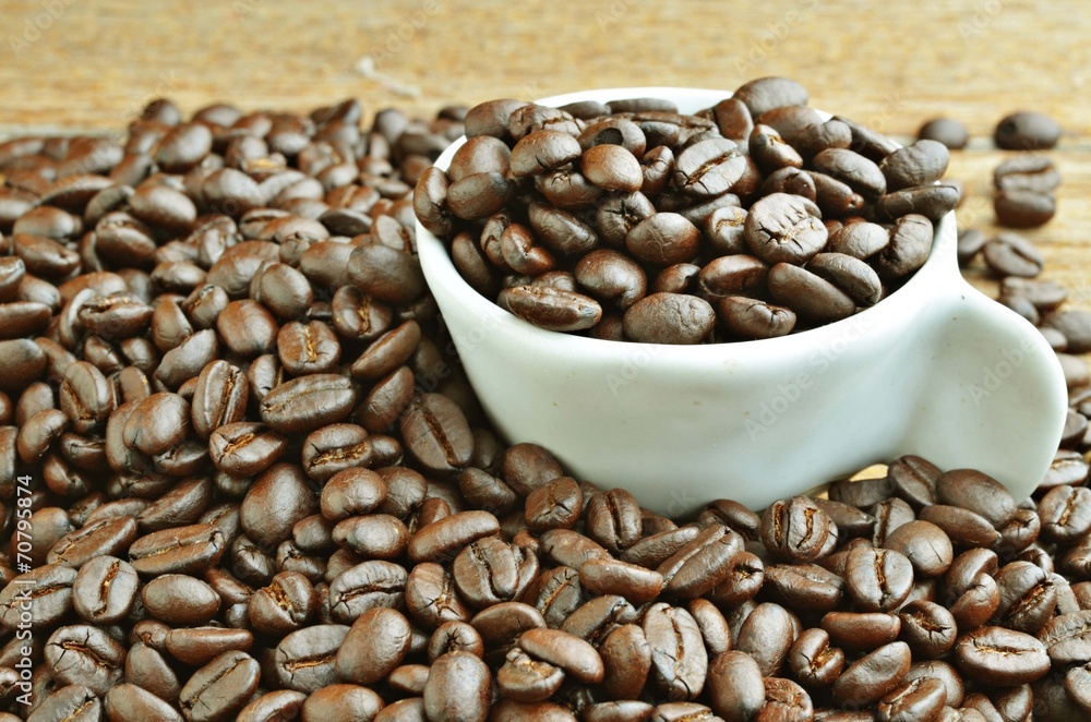 Fototapeta premium roasted coffee beans