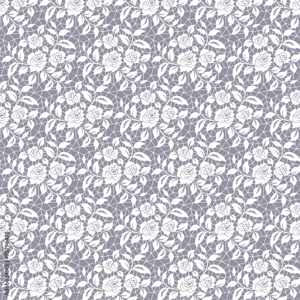 Floral lace pattern Floral lace pattern