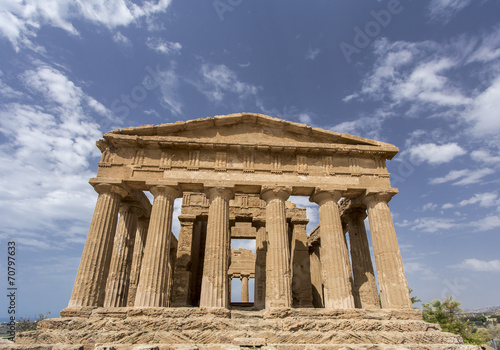 Obraz na płótnie Tempio della Concordia, Agrigento - Sicilia w salonie