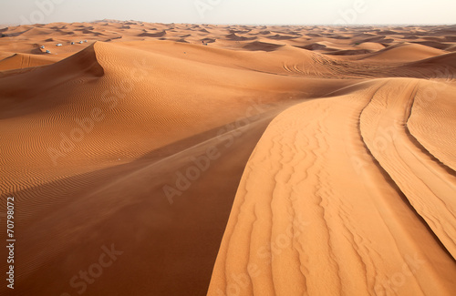 Red sand desert