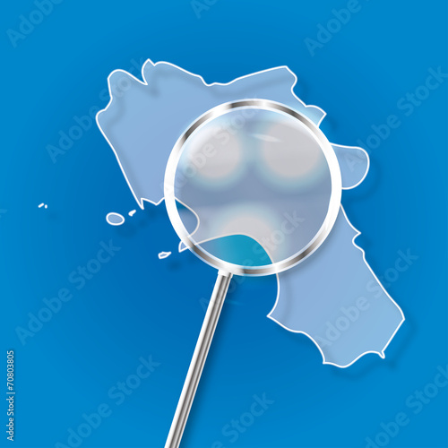 Campania, lente d'ingrandimento