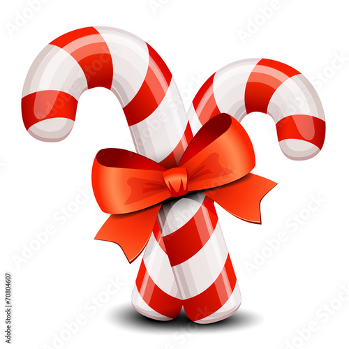 Christmas candy cane decorated designs