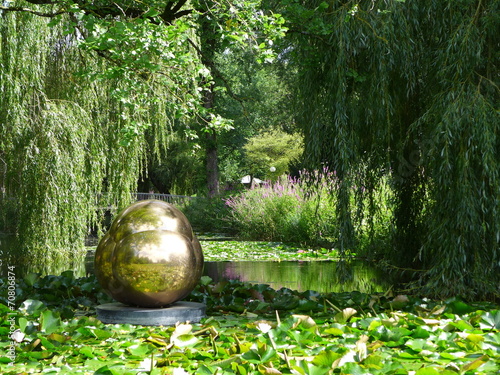Seerosenteich in der Glacis-Anlage, Neu-Ulm